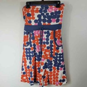 ROXY womens strapless dress size small